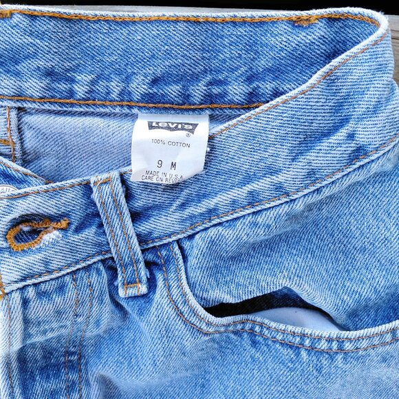 Levi's 501 Button Fly Women's Jeans Size 9 - Picture 5 of 9
